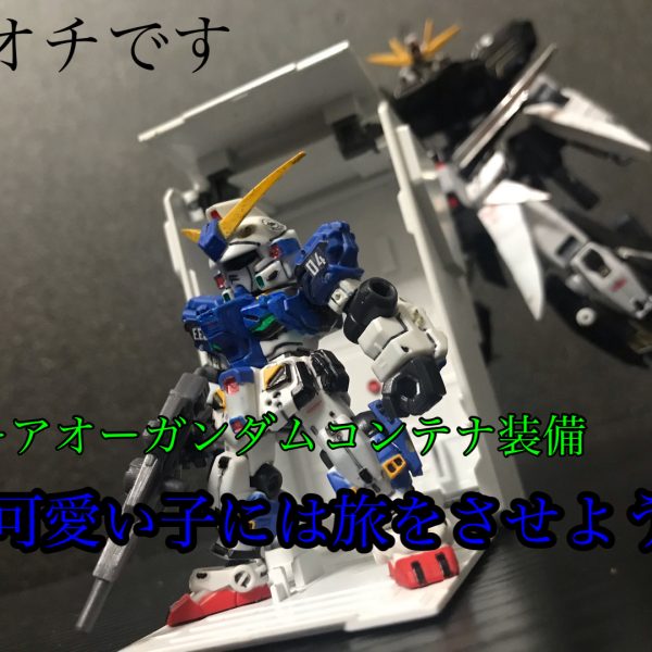 ウーアオーガンダムコンテナ装備※出オチです