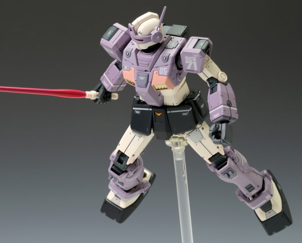 1/144 HG ジムインターセプトカスタム–3枚目/制作者：おしん