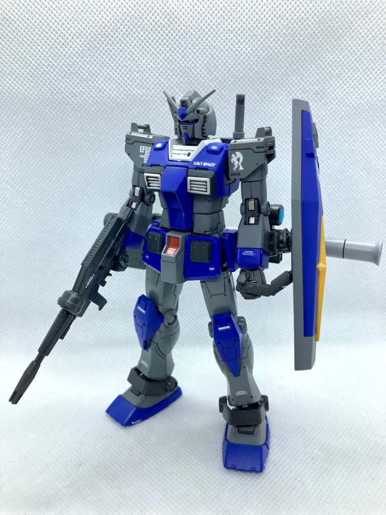 アムロ機特に設定はなく、普通にガンダムです。配色はジムドミナンスを参考にしています。