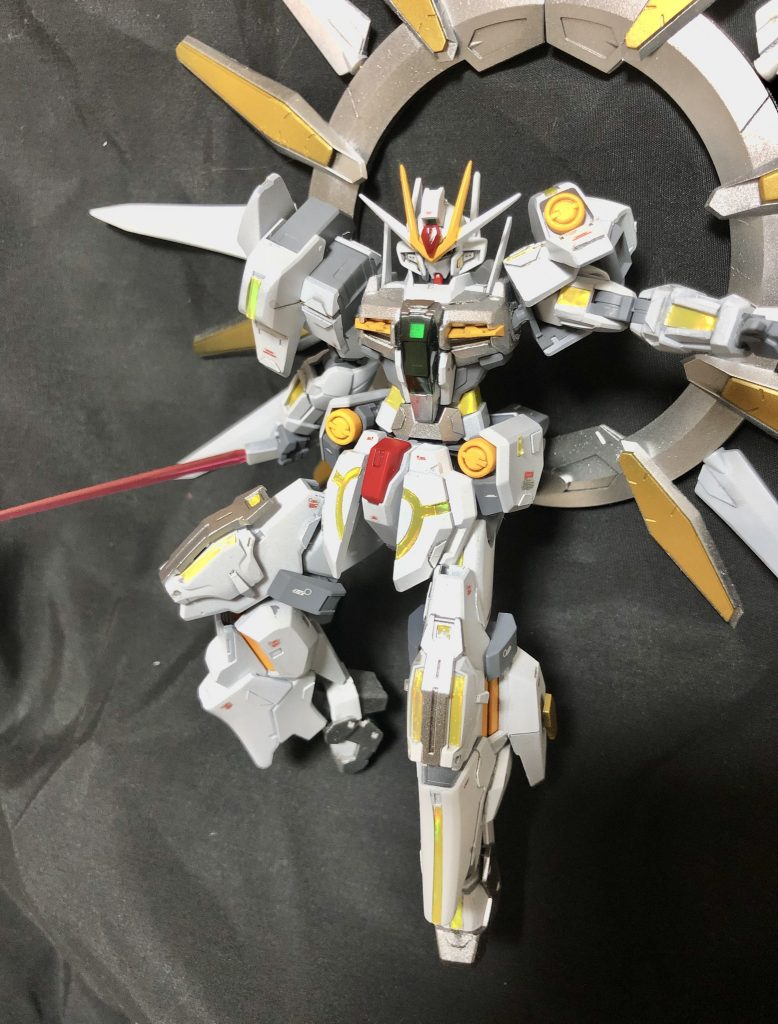 ビームサーベル構え。 