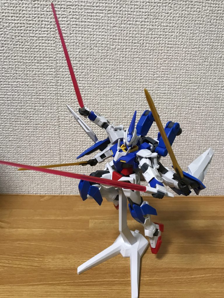 近接形態ビームサーベルとバエルソードの4刀流でわちゃわちゃしますw