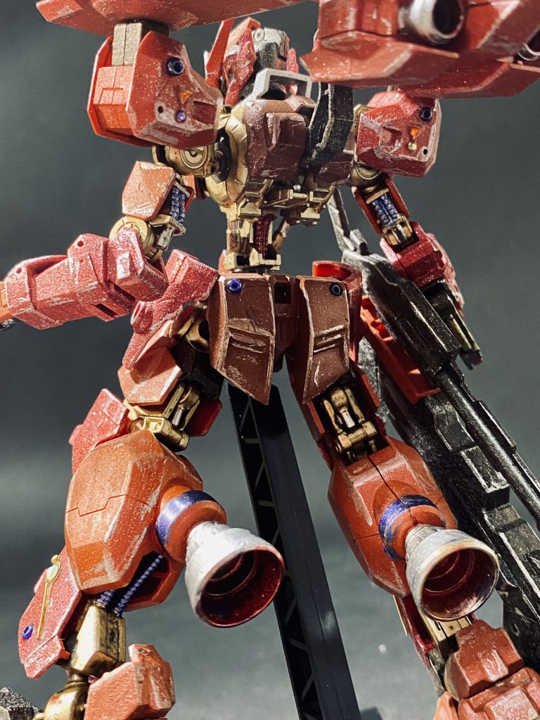 綺麗に熟れた塗装が出来たと思います。