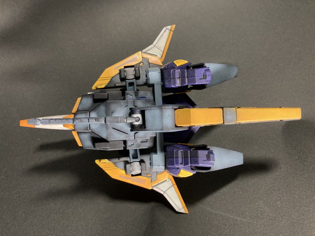 真上から(  ◜ω◝ )自由に塗るのは楽しい♪