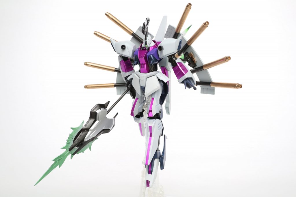 カラーはキュベレイっぽくガンダムマーカーで全塗装してます