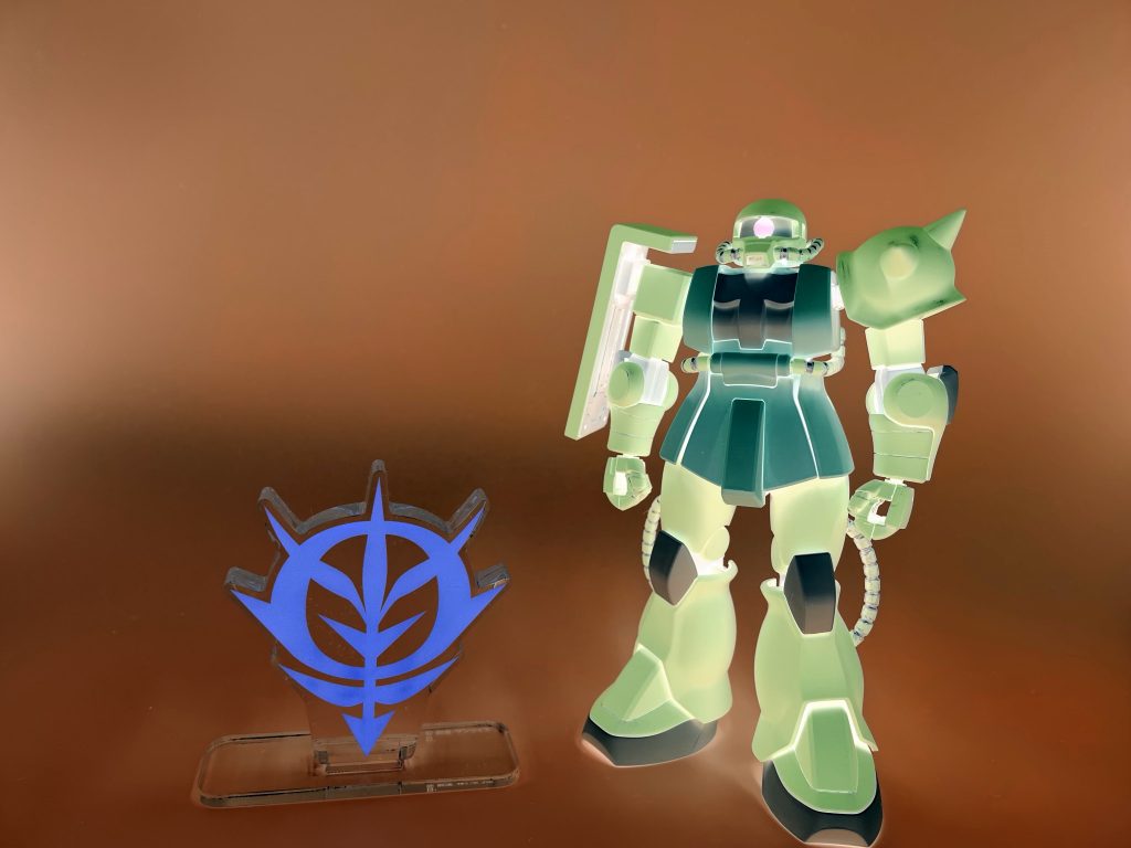 ネガティブザク–2枚目/制作者：ボルジア