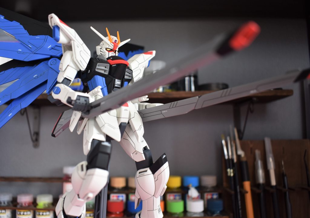 MG　フリーダムガンダム–5枚目/制作者：しろもももぐ