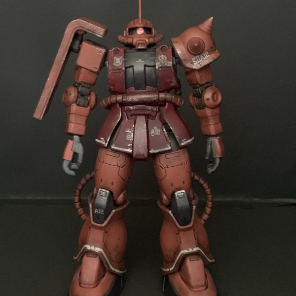 シャアザク(オリジン)成型色仕上げ