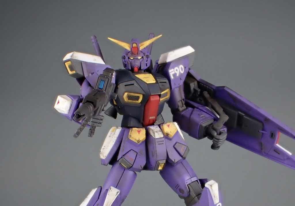 ガンダムF90 2号機–5枚目/制作者：朝会