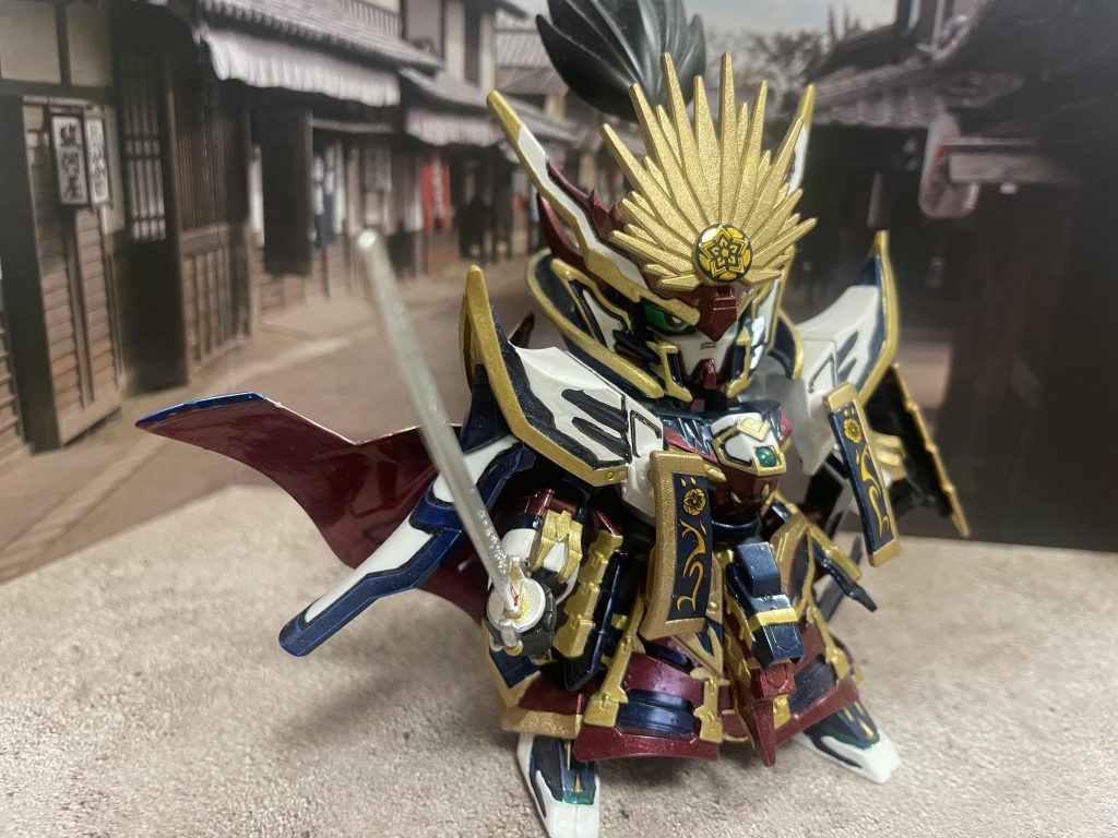 へし切り長谷部を構えて！塗装が剥げるのでもう2度持てないかも！