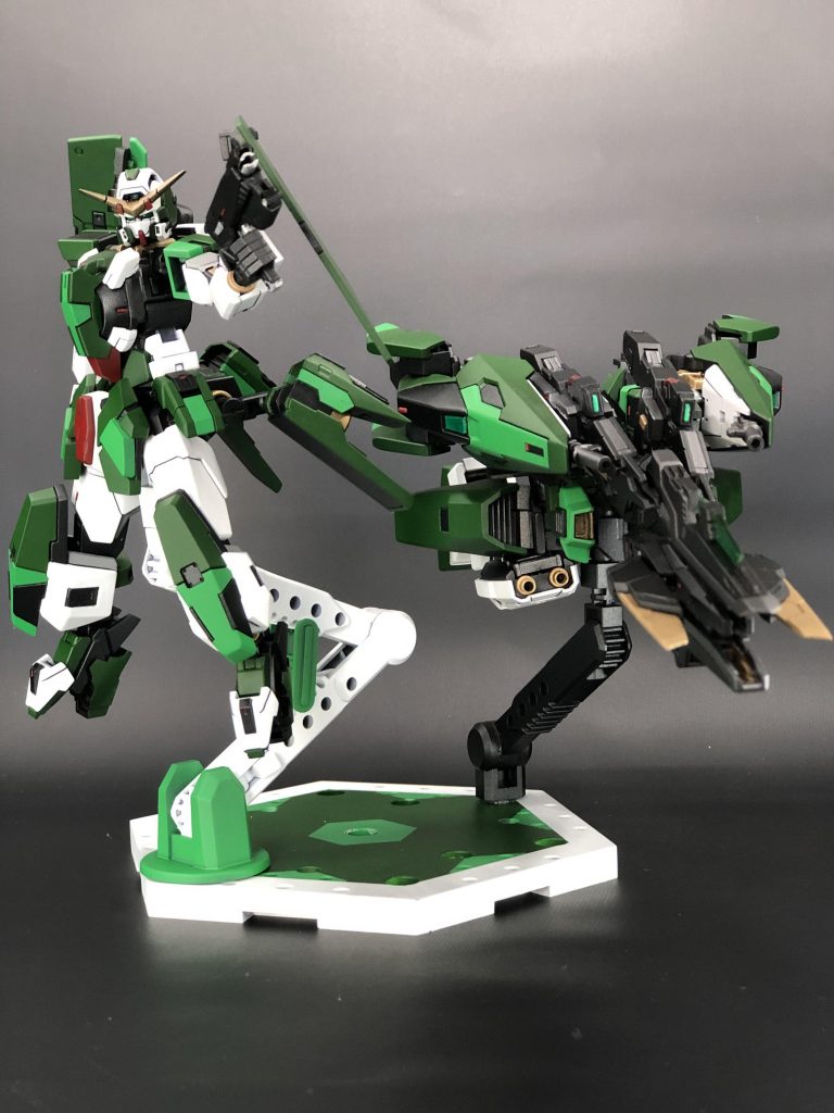 コアエクシアに続き二機目となるため要領は掴めていたので、なんならエクシアよりもキレイにまとめることができました悔しい