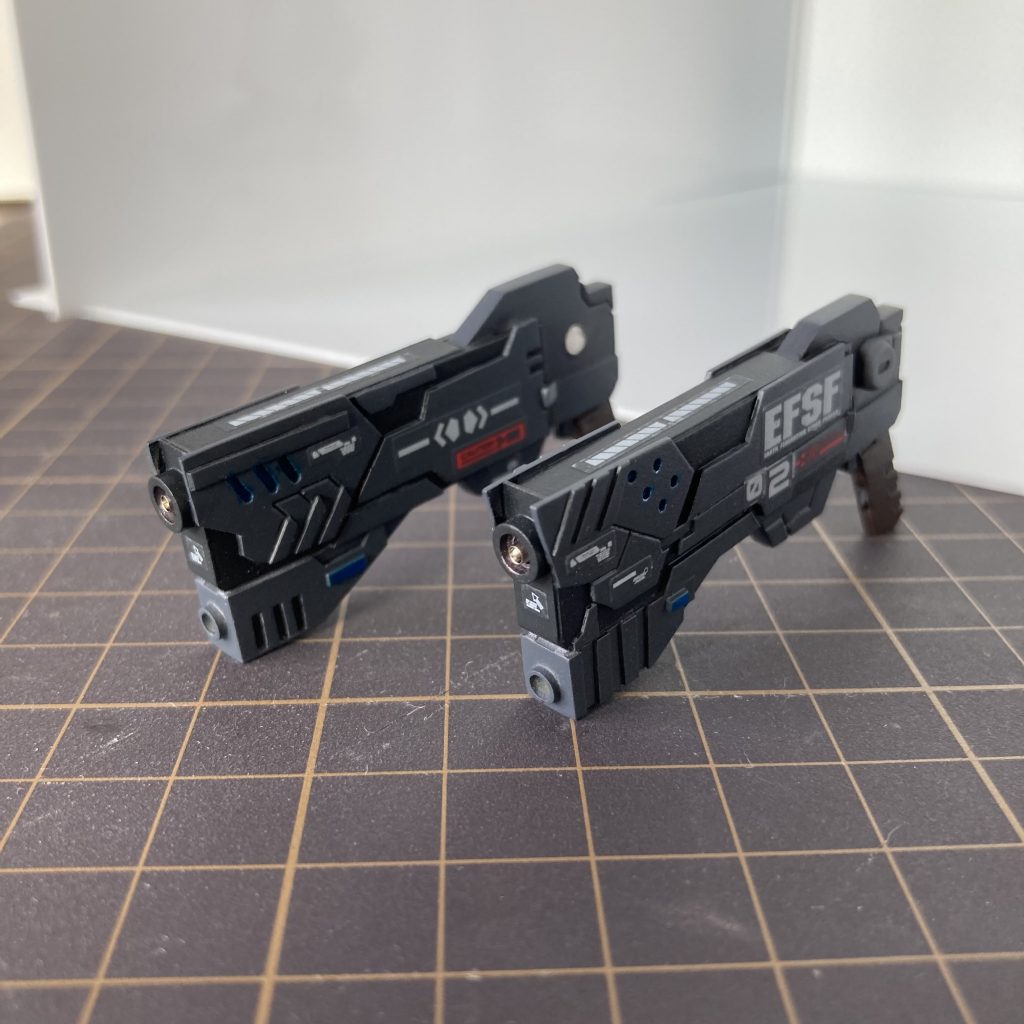 あるアニメの犯罪係数で変わる武器をモチーフにしました。