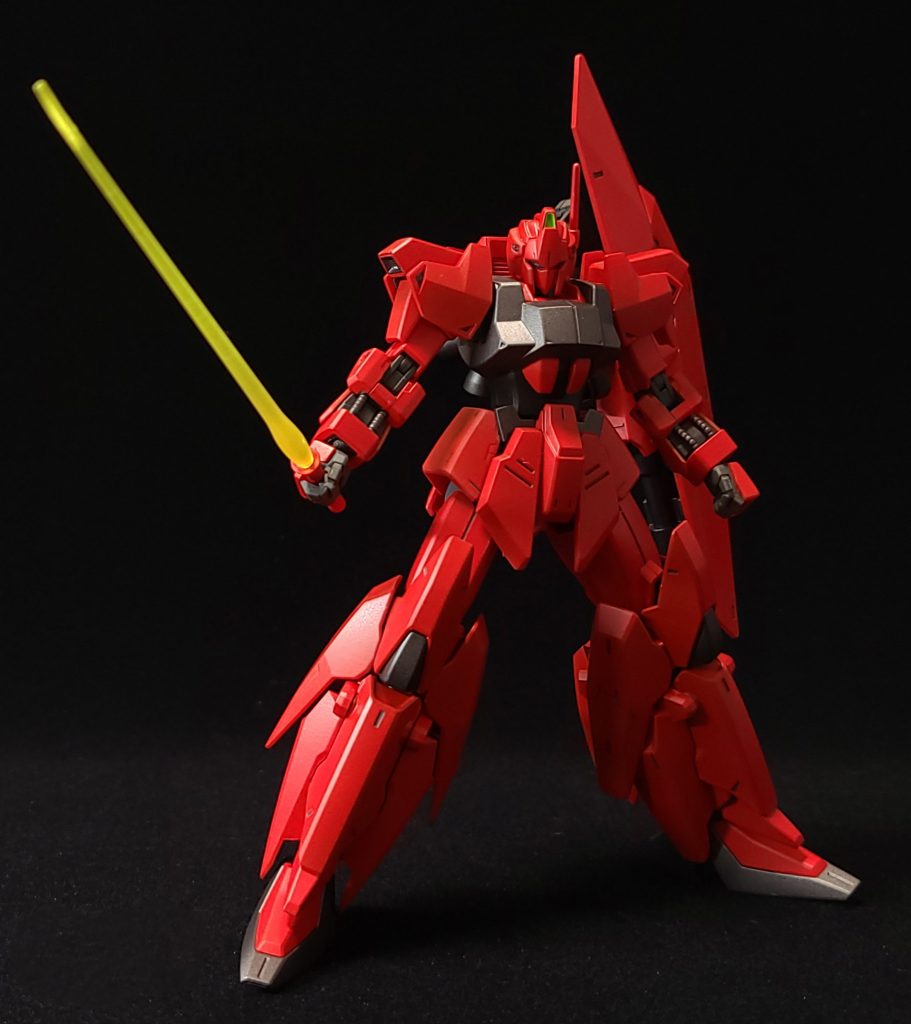 制作小話組んであった百式とガンダムゼルトザームをミキシング赤の部分は下地にホワイトサ―フェイサーを塗ってありますメタリックの部分はそのまま塗装しました塗装には缶スプレーとエアブラシを使用しています最後にスミ入れしてつや消しトップコートを吹いてあります使用したキット・HGUC 1/144 百式・HGBD:R 1/144 ガンダムゼルトザーム使用した塗料赤・水性ホビーカラー H-86 モンザレッド金属色・水性ホビーカラー H-76 焼鉄色・水性ホビーカラー H-18 黒鉄色最後に子供のころから百式を赤く塗装しようと思って幾年月ようやく実行することができました今回はサ―フェイサーのありがたさを実感しました赤だけで塗装したら色味が統一できなかったと思います水性のサ―フェイサーが発売してくれて本当にありがたいですそれではここまで見ていただいてありがとうございましたみなさんお体には気をつけてお過ごしくださいませ