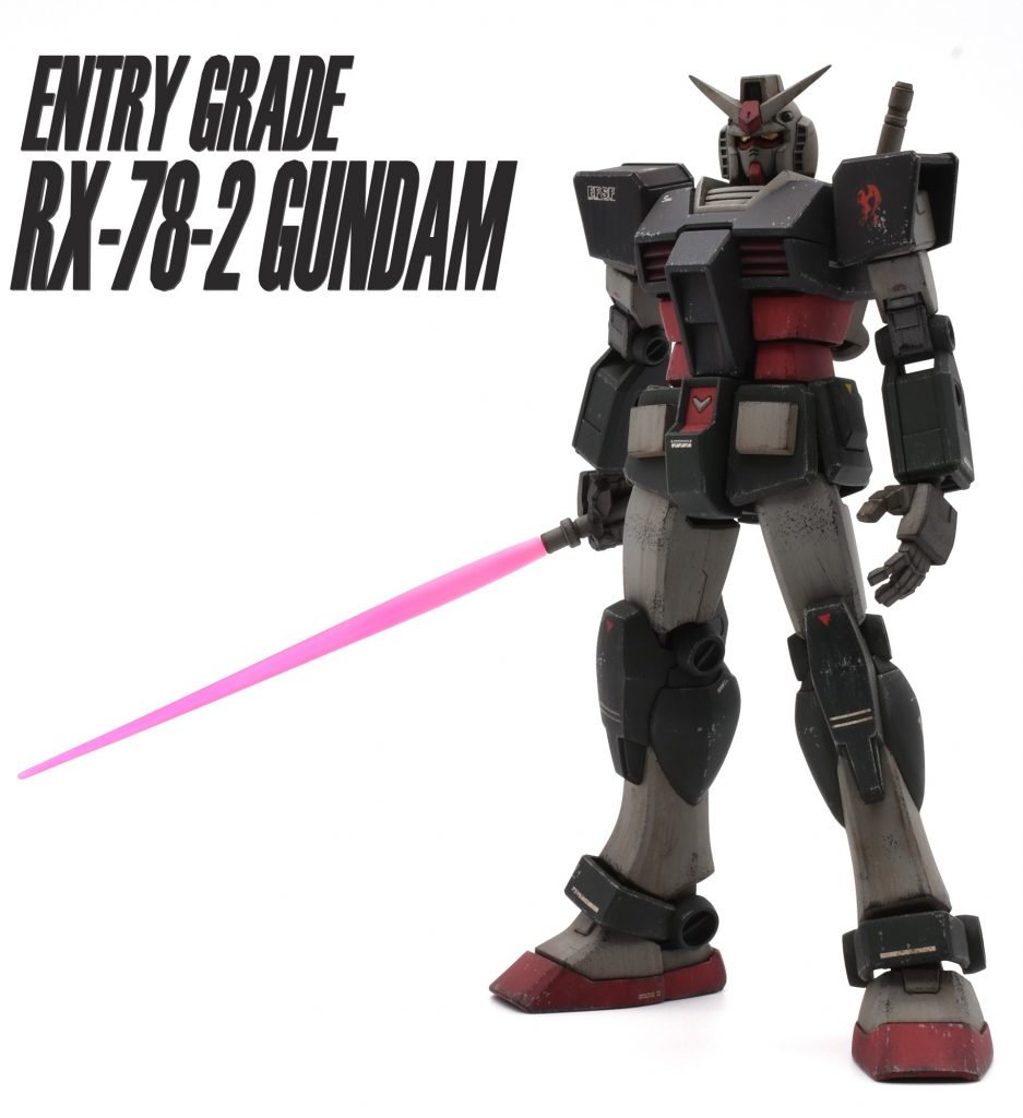 EGガンダム　リアルタイプカラー(ウェザリング仕上げ)