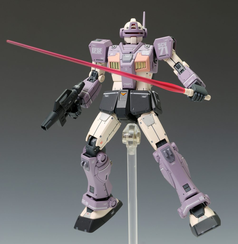 1/144 HG ジムインターセプトカスタム–4枚目/制作者：おしん