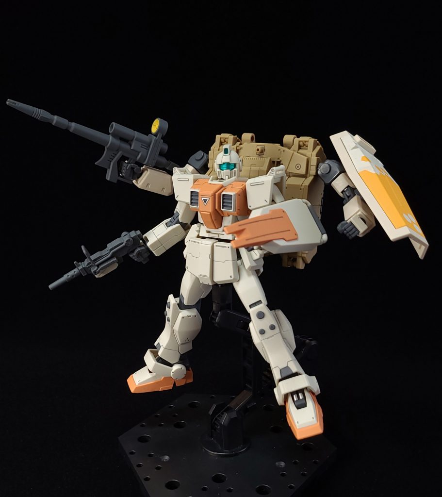 陸戦型ジム[試験型Gブル運用タイプ]–5枚目/制作者：くろお