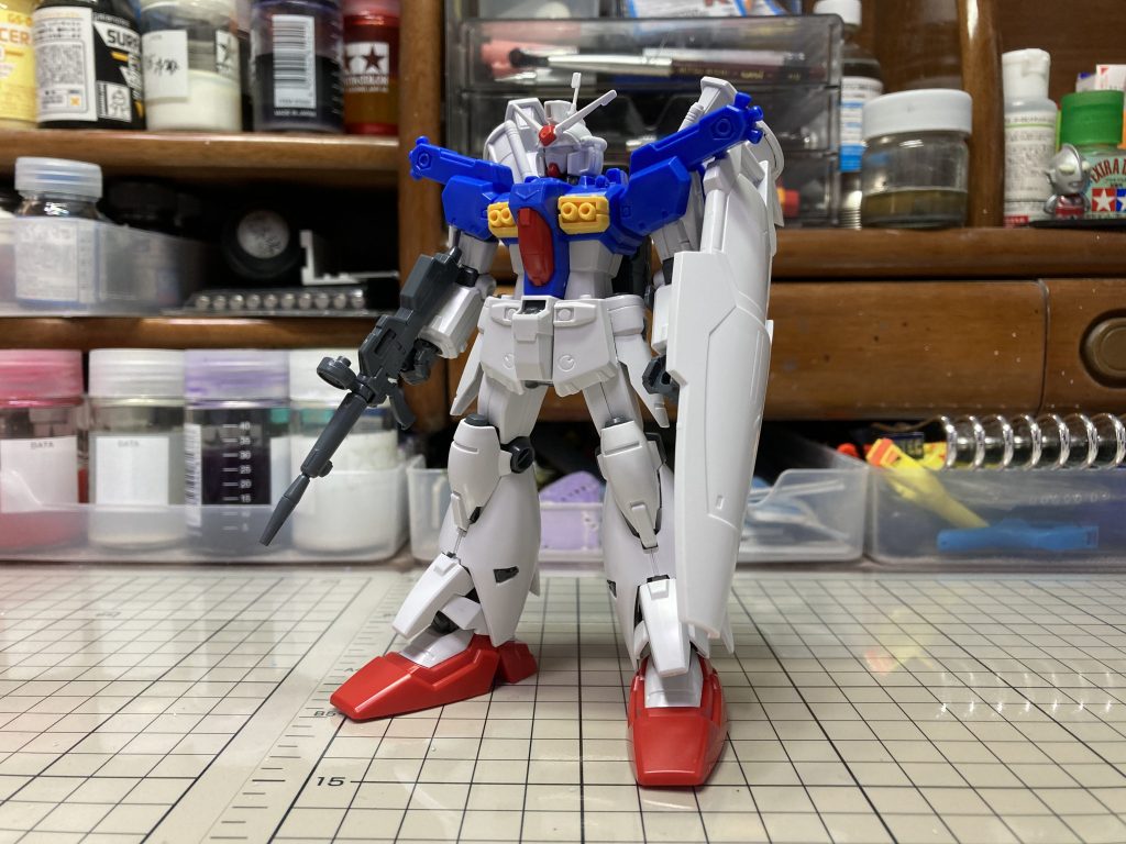 素組み時キットのまま年代を考えれば悪くない出来ですが、今ではやはり野暮ったい出来