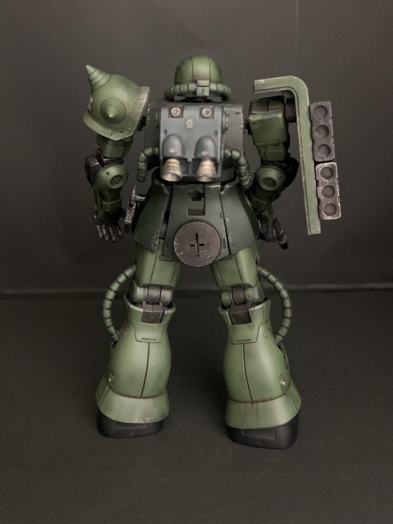 宙域戦仕様なので、汚しは抑え目にしました。