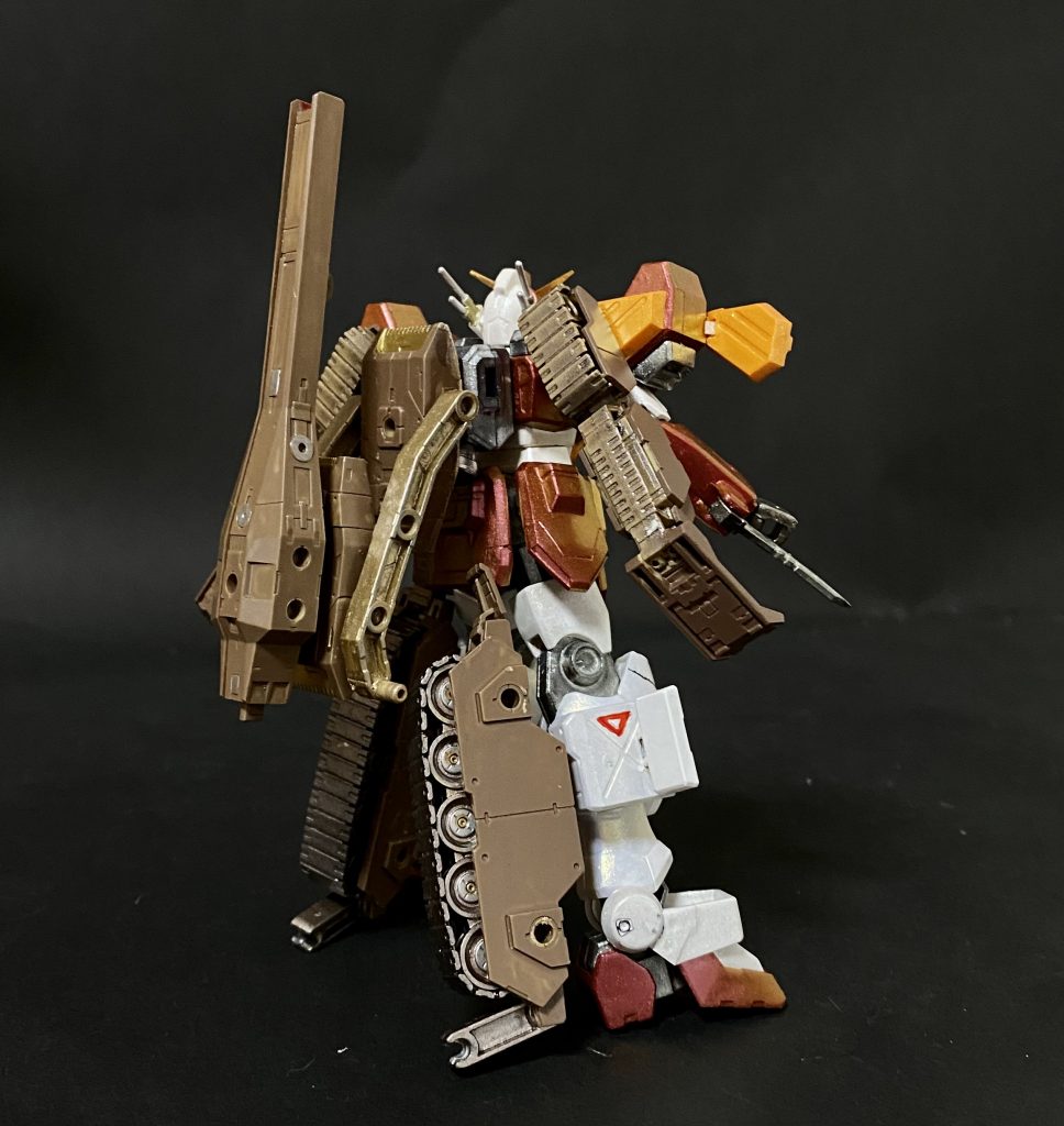 背中に30mmのビーグルをミキシング！