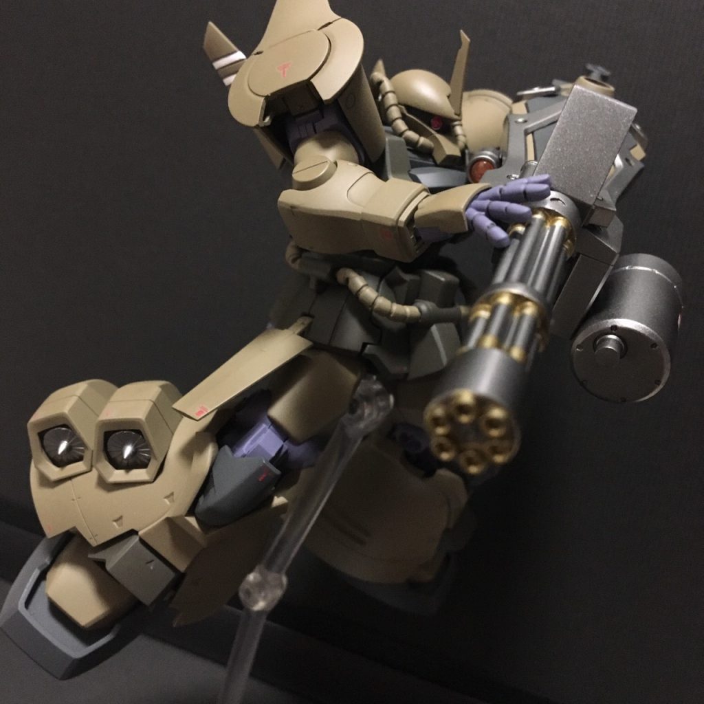 シールド・ガトリングはジオン史上最高の武器の1つです!!最後まで見てくださり、ありがとうございました☺️