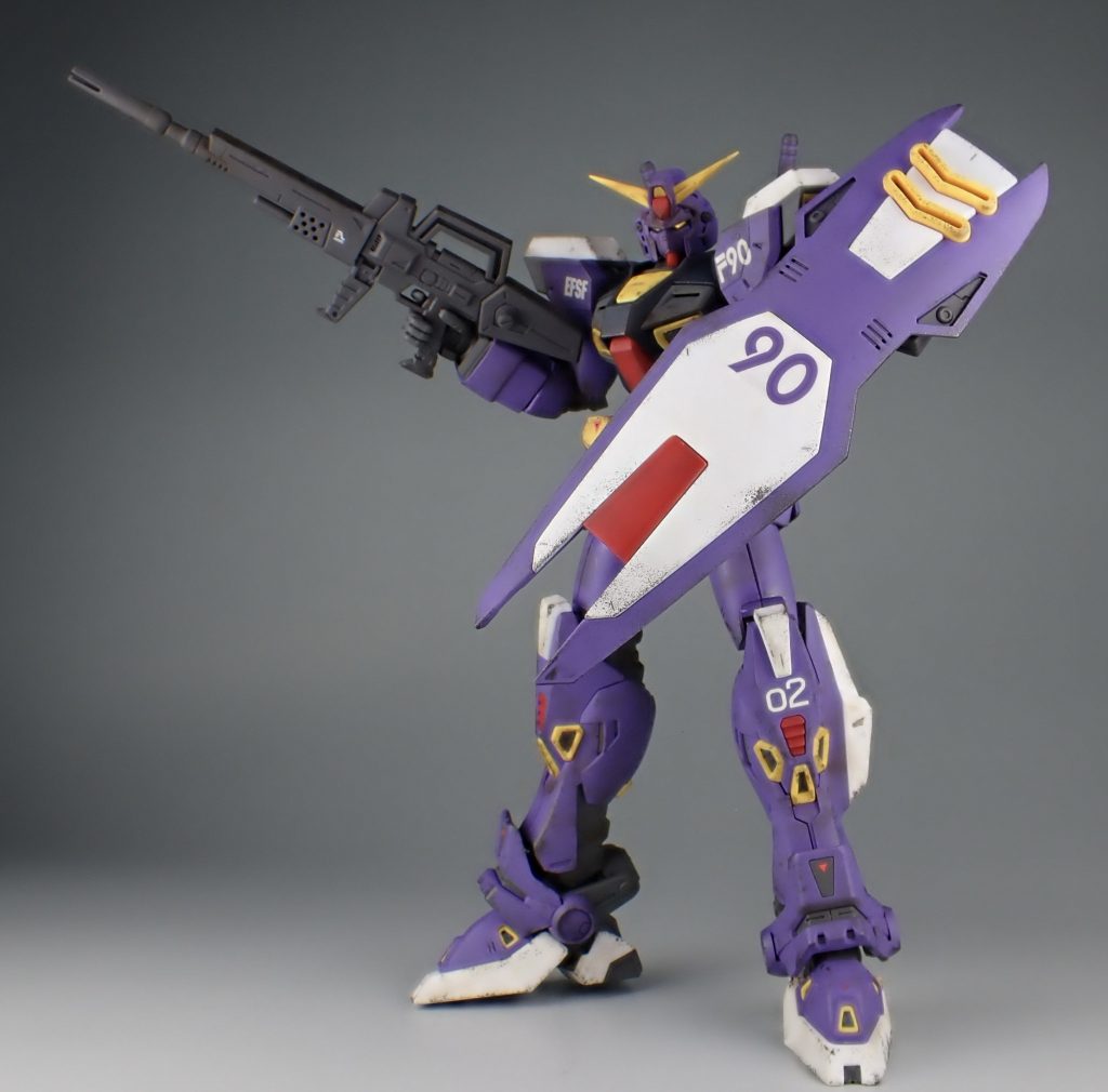 ガンダムF90 2号機–8枚目/制作者：朝会