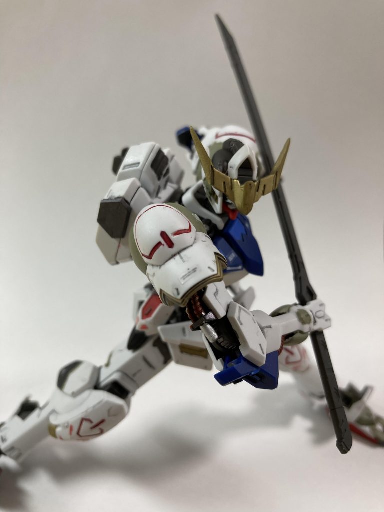 ガンダムバルバトス 部分塗装仕上げ(初投稿)–3枚目/制作者:みらこんぶ