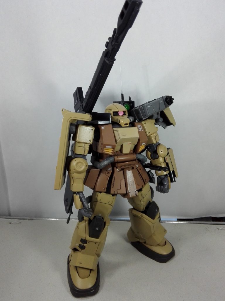 キャノンがショボく見えたので対艦ライフルを短くして変更