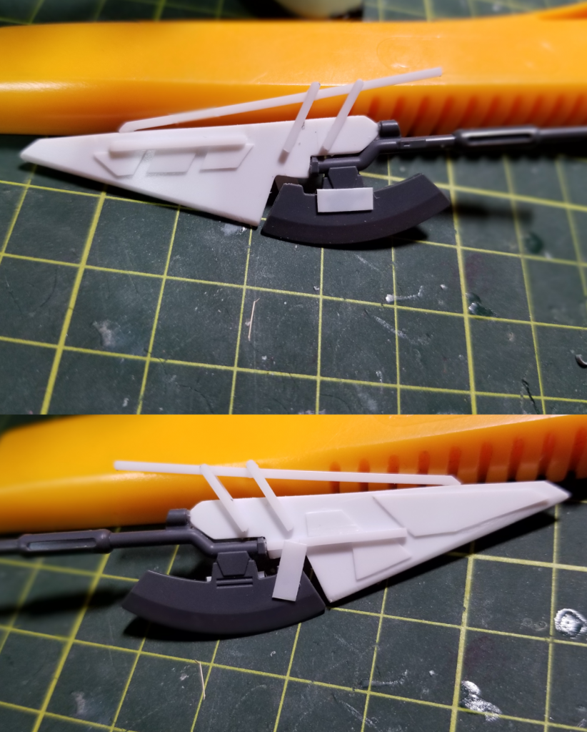 実は右と左でディテールが違います。なんとなくでこうしました。