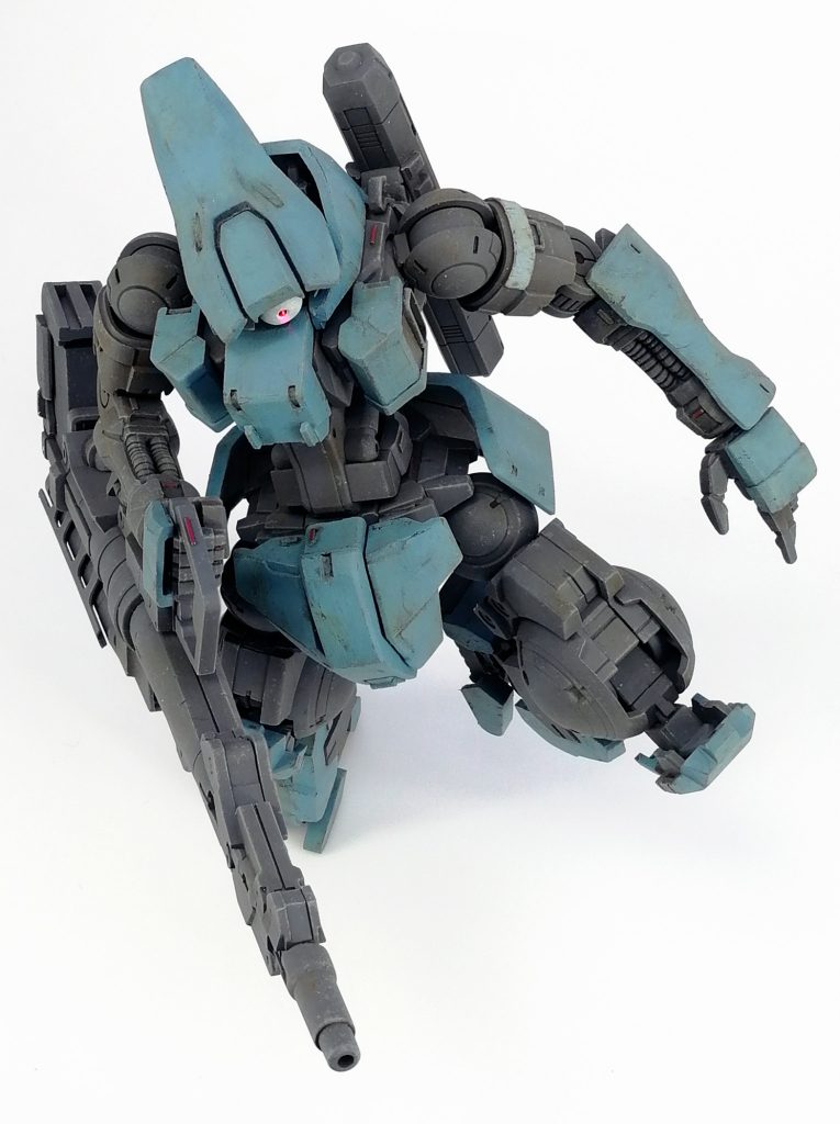 ボディのフレーム共通仕様で後衛仕様と