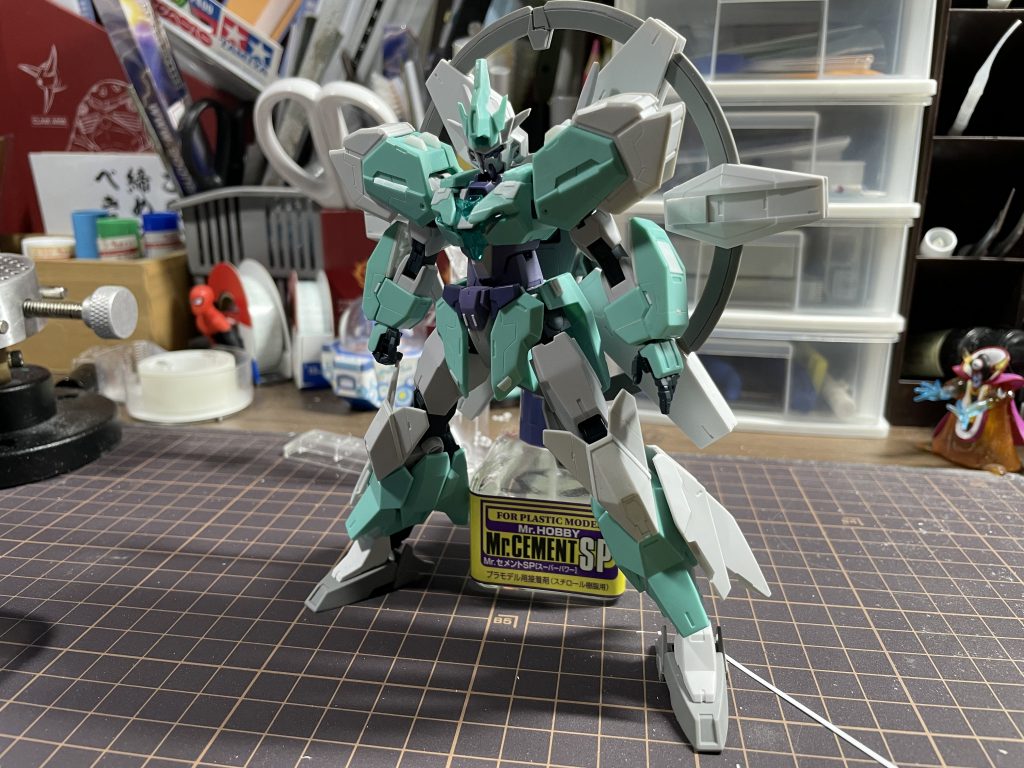 コアガンダム（G3カラー）ネプテイトアーマー装備–2枚目/制作者：ろく