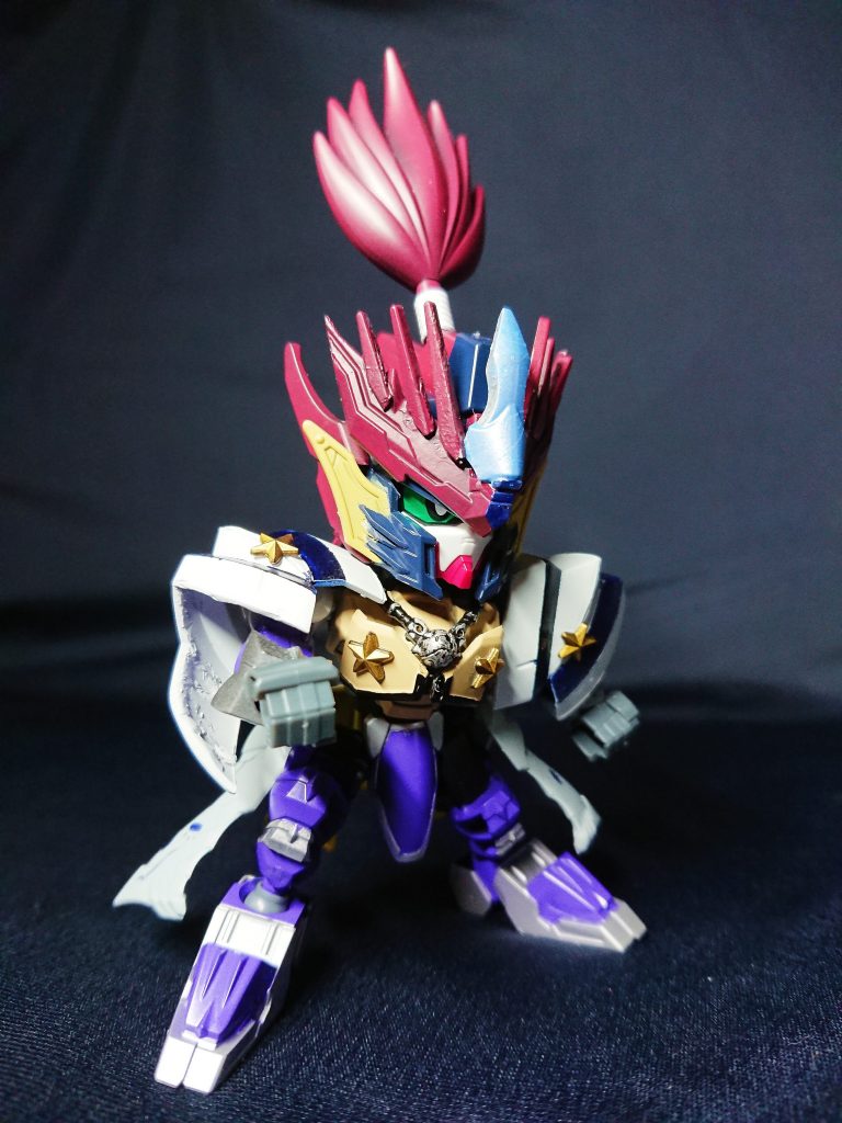 信長エピオンを見たときからゾズマいけるんじゃね？と思っていました。…が、もうまともに使えたのが頭部と脚部くらいでかなり難航しましたw