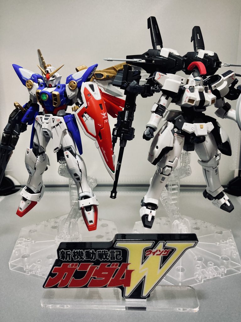 アニメカラーver.を作るきっかけになったRGウイングガンダムと