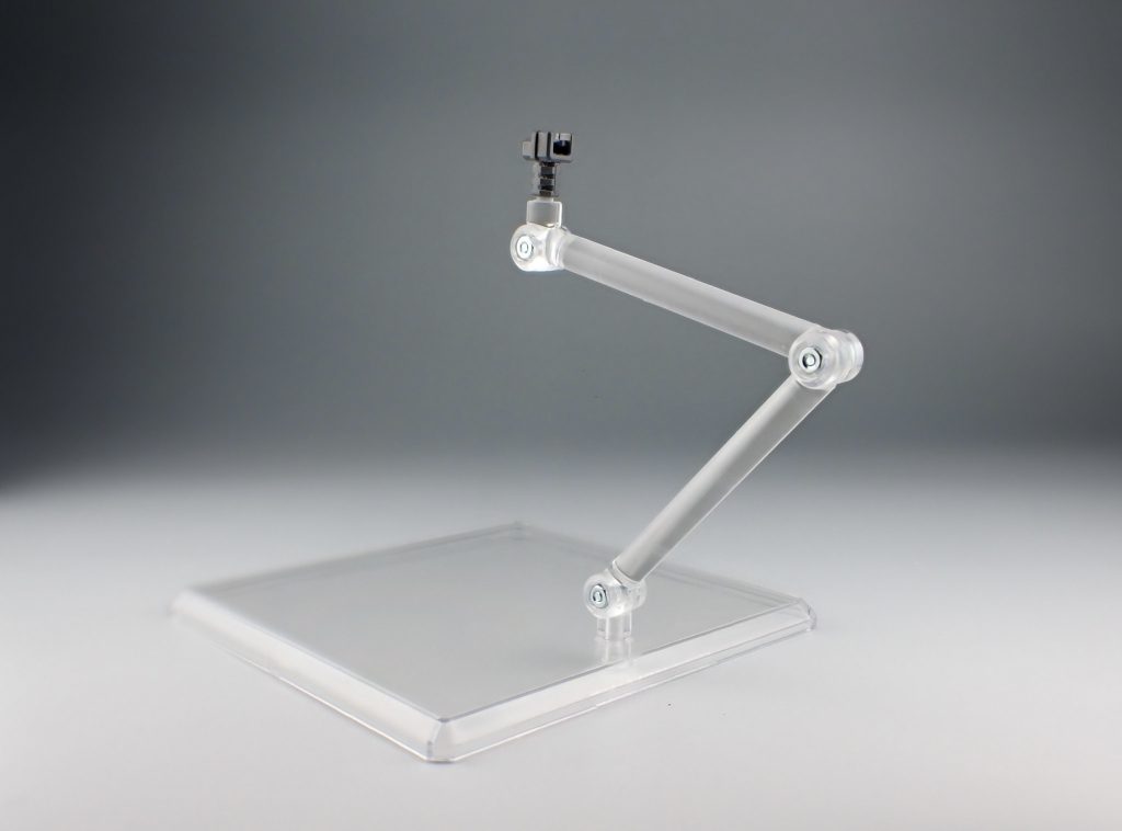 ベース接続のジョイントに穴をあけました。