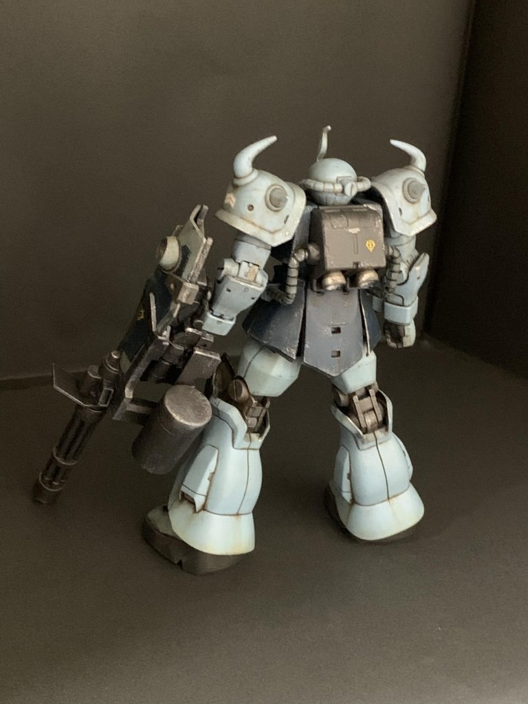 HGUCグフカスタム–4枚目/制作者：MR.T