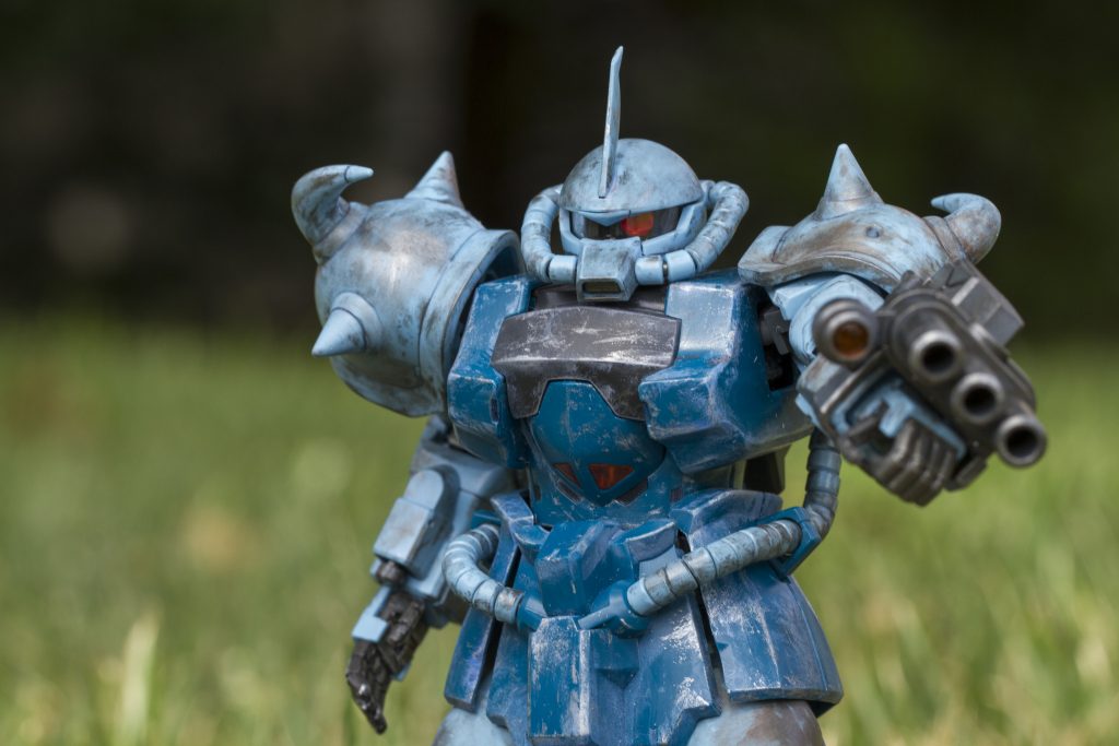 グフカスタム–4枚目/制作者：enders_builds