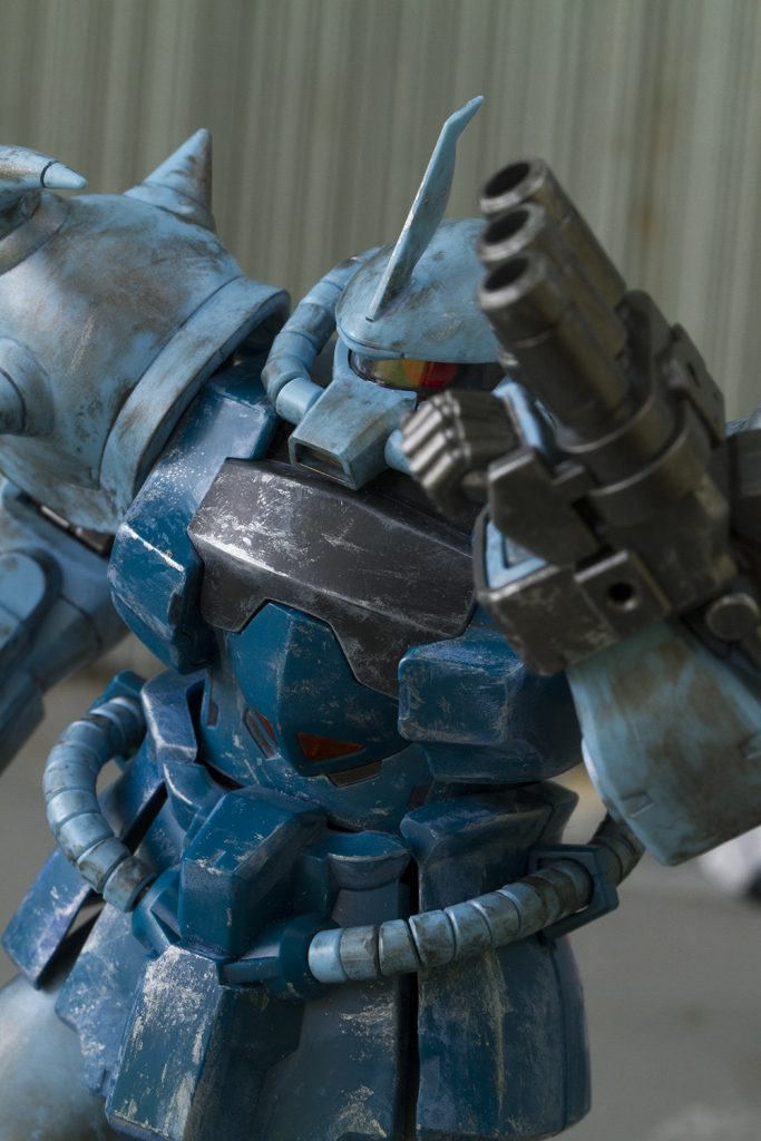 グフカスタム–2枚目/制作者：enders_builds