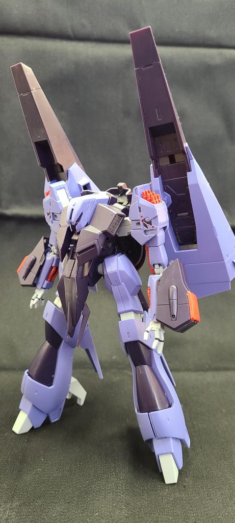 仮組。実はこのメッサーラは初投稿作品の更に前に作成して放置していた作品