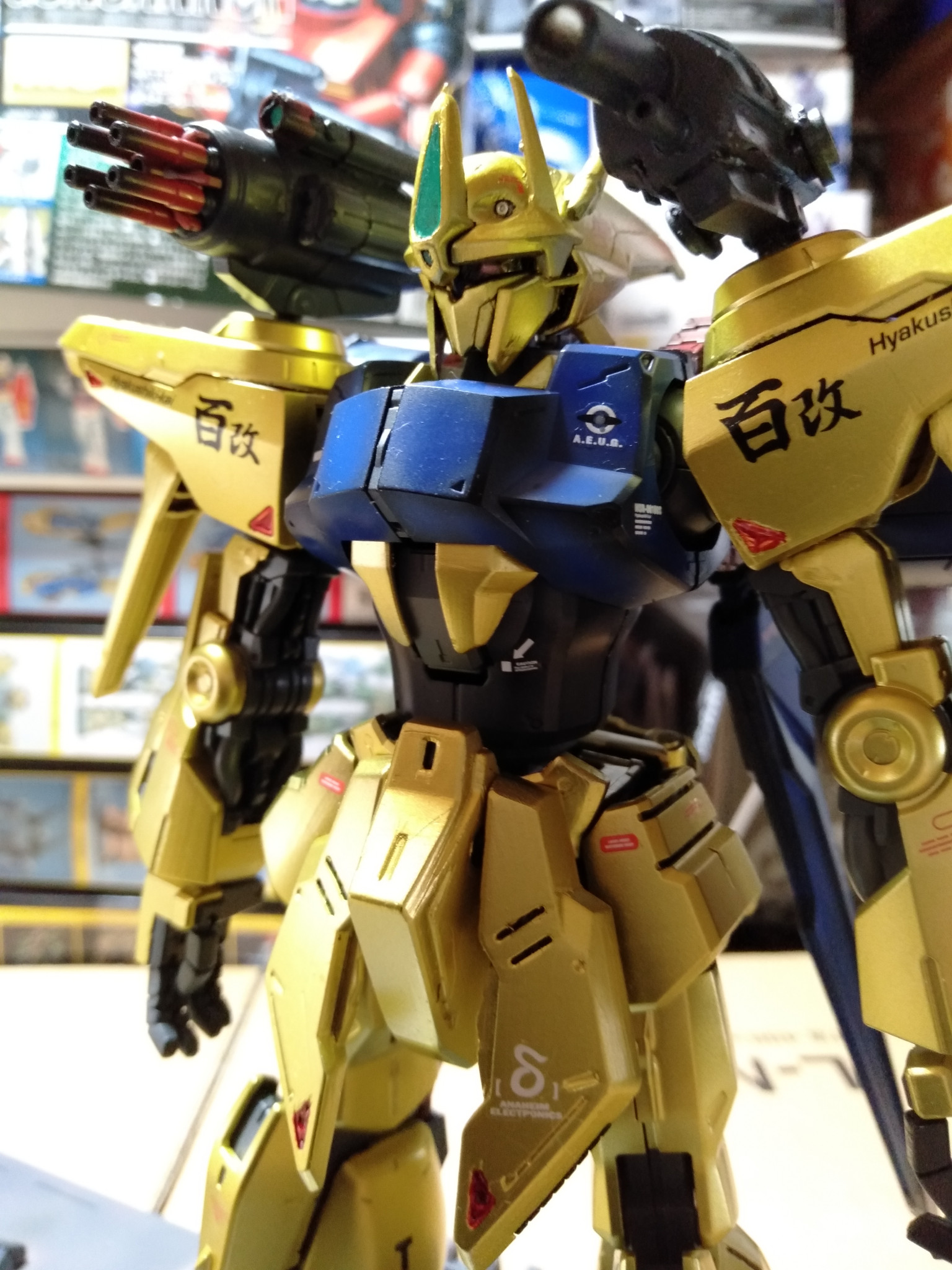 ガンプラ MG百式改 素組完成品MG - 模型/プラモデル