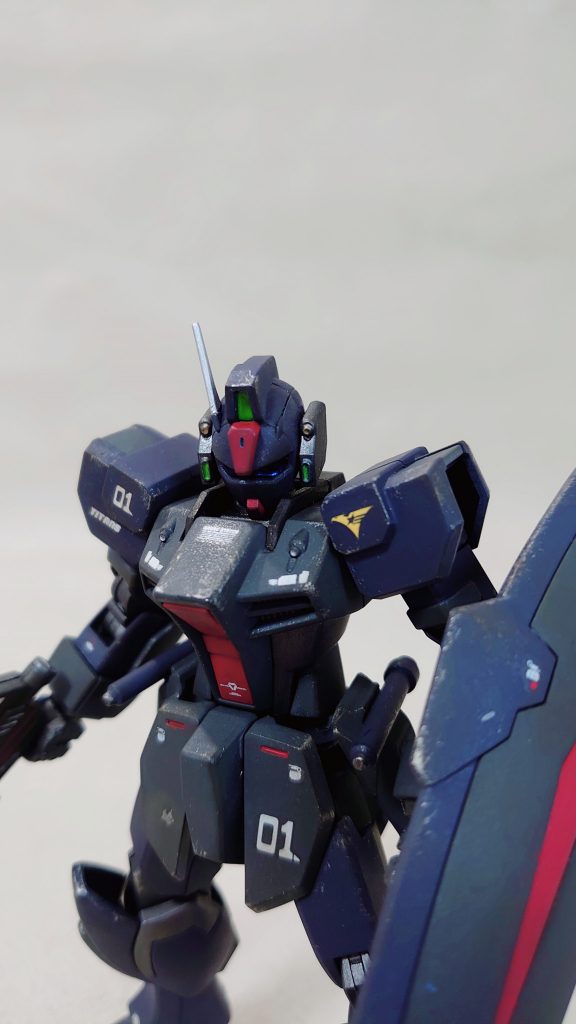 HG「ダガーL」ティターンズカラー–4枚目/制作者：ゆうぷら