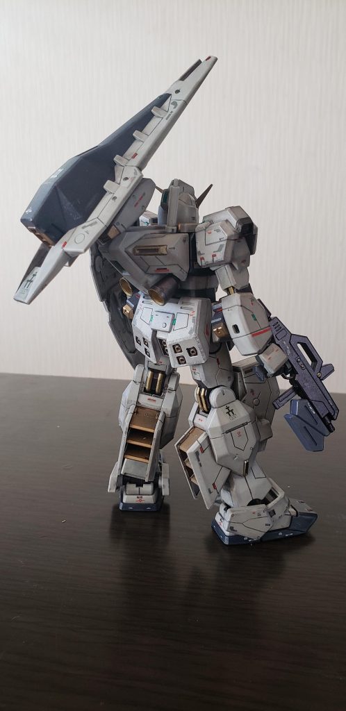 RGガンダムマークIIとサンダーボルトのガンダムデカール併用