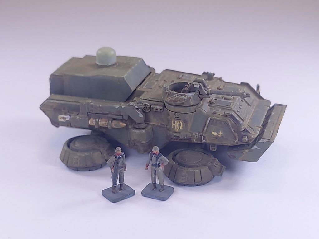 MS戦闘支援車輌ブラッドハウンド。部隊指揮官用車輌仕様にしています。