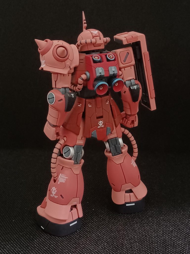 要望があったので背面を。穴開けて中身適当に作って、市販のバーニアくっつけただけですw