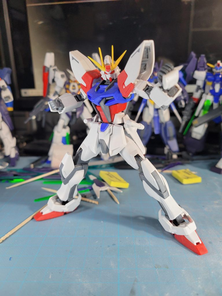 本体にエッジ出し加工後。