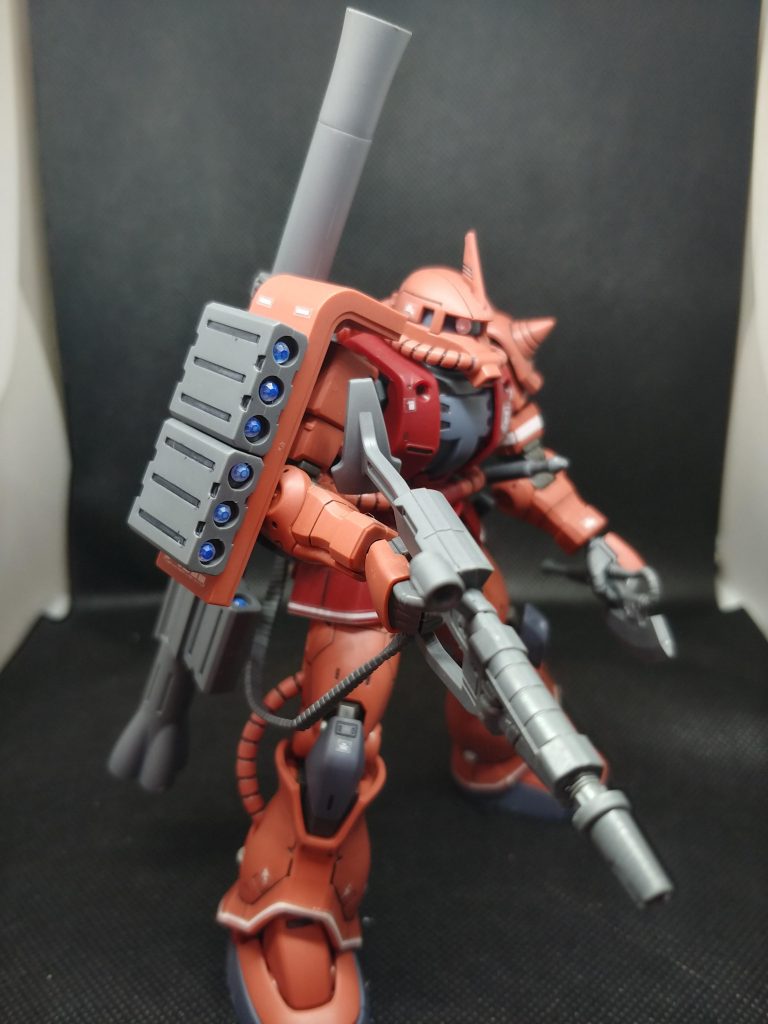 スミ入れ、つや消しくらいですが出来の良さにビックリです！