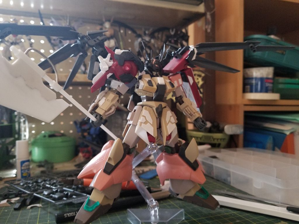 塗装前撮影し終わった後にもう少し暗めの色が多くても良かったかな?と思っていますが今まででの中でもよくできた作品なので思い入れが強い作品となりました。