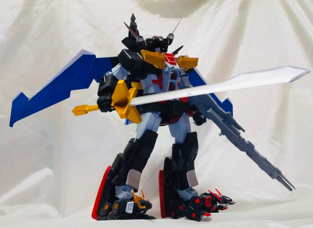 5体の獣戦機が合身超獣機神ファイナルガンクーガ‼️