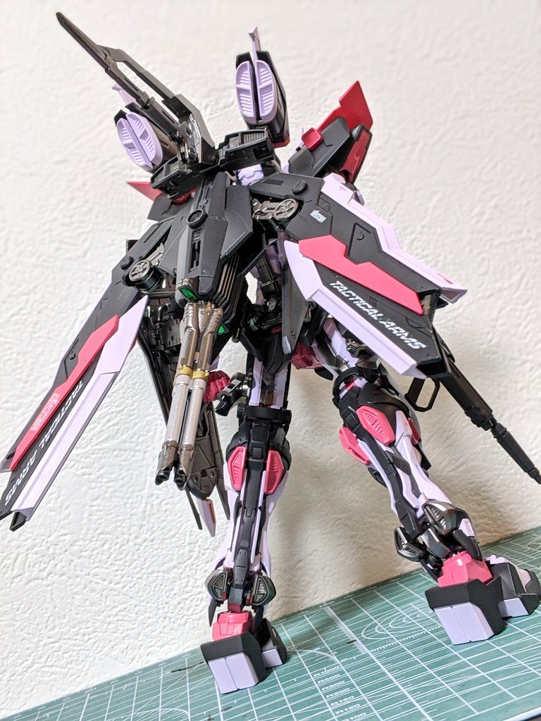 フレームメタリックはやはり映えます！ガトリングの色分けもいい感じ出来ました！