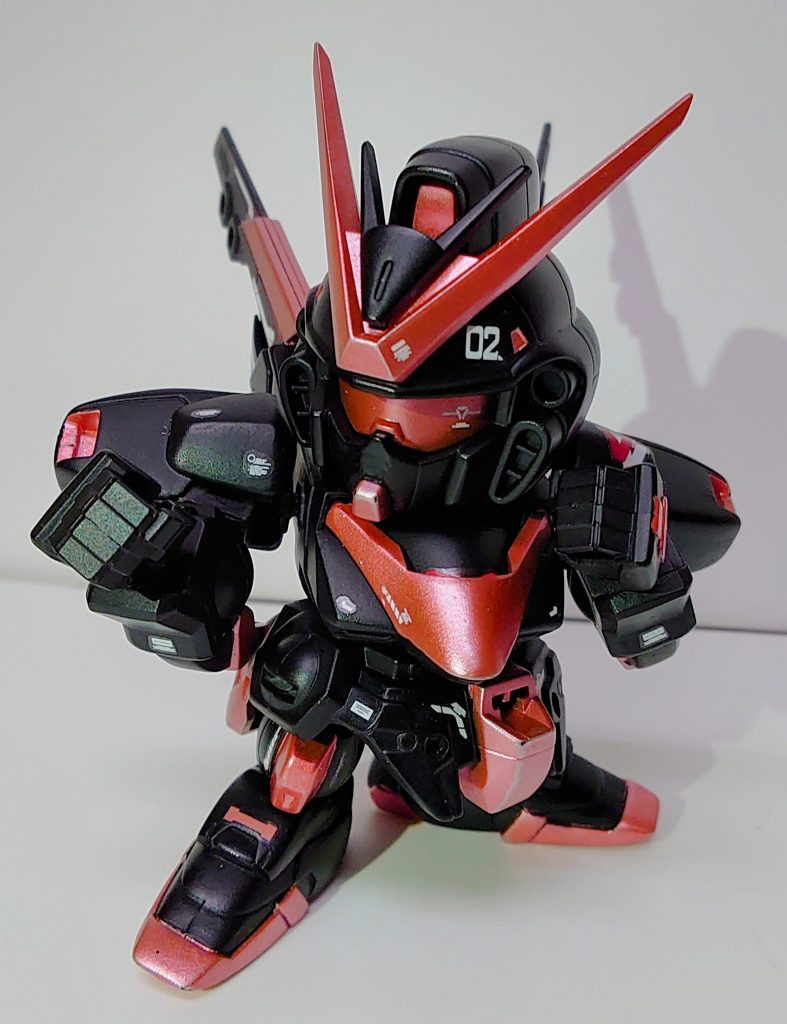 装備を外した状態です。手首を可動出来るようにしたり大腿部を他のキットから持ってきたりで好みの等身にしてみました♪