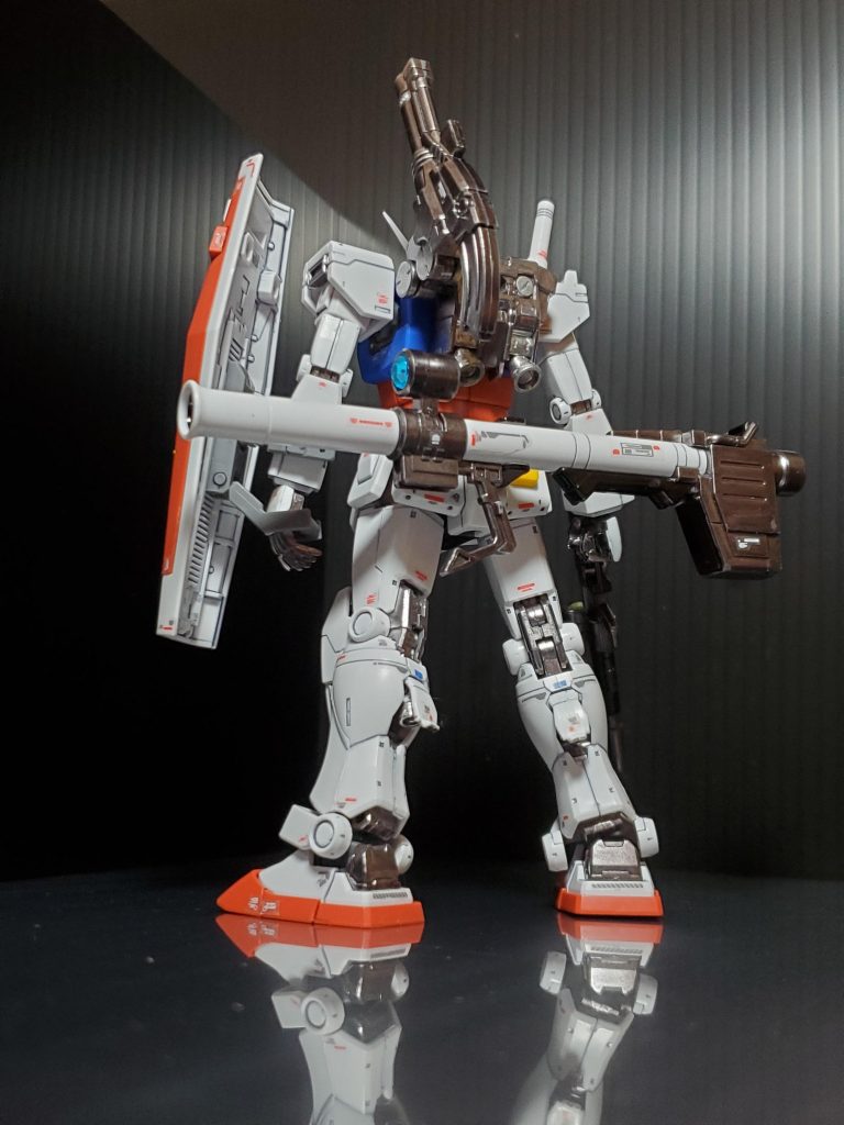 背面デカールは付属のものと今まで作ったキットの余りを適当に貼ってます。