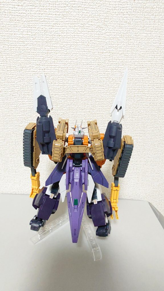 後ろからのショット