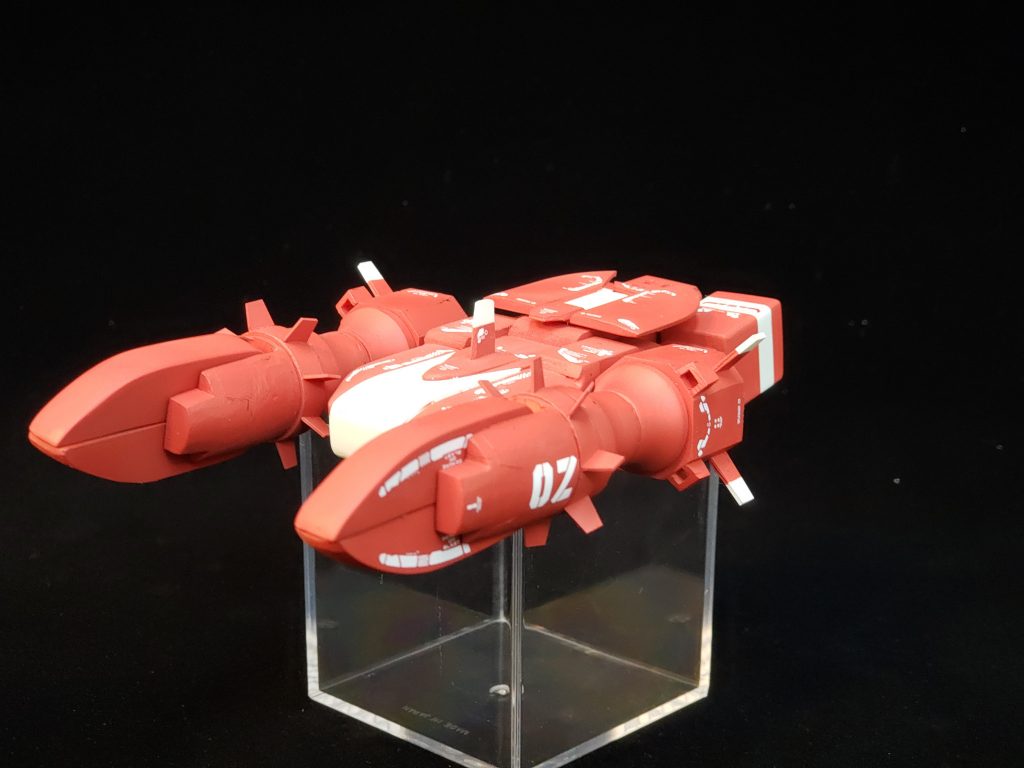 だいたいはプラ板で出来てます。